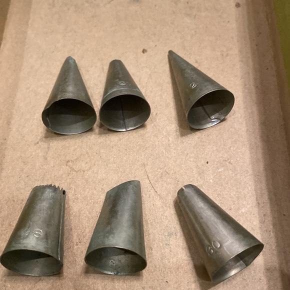 VTG Ateco cake pastries pie cake decorating Good Housekeeping w/6 tips - Picture 4 of 13